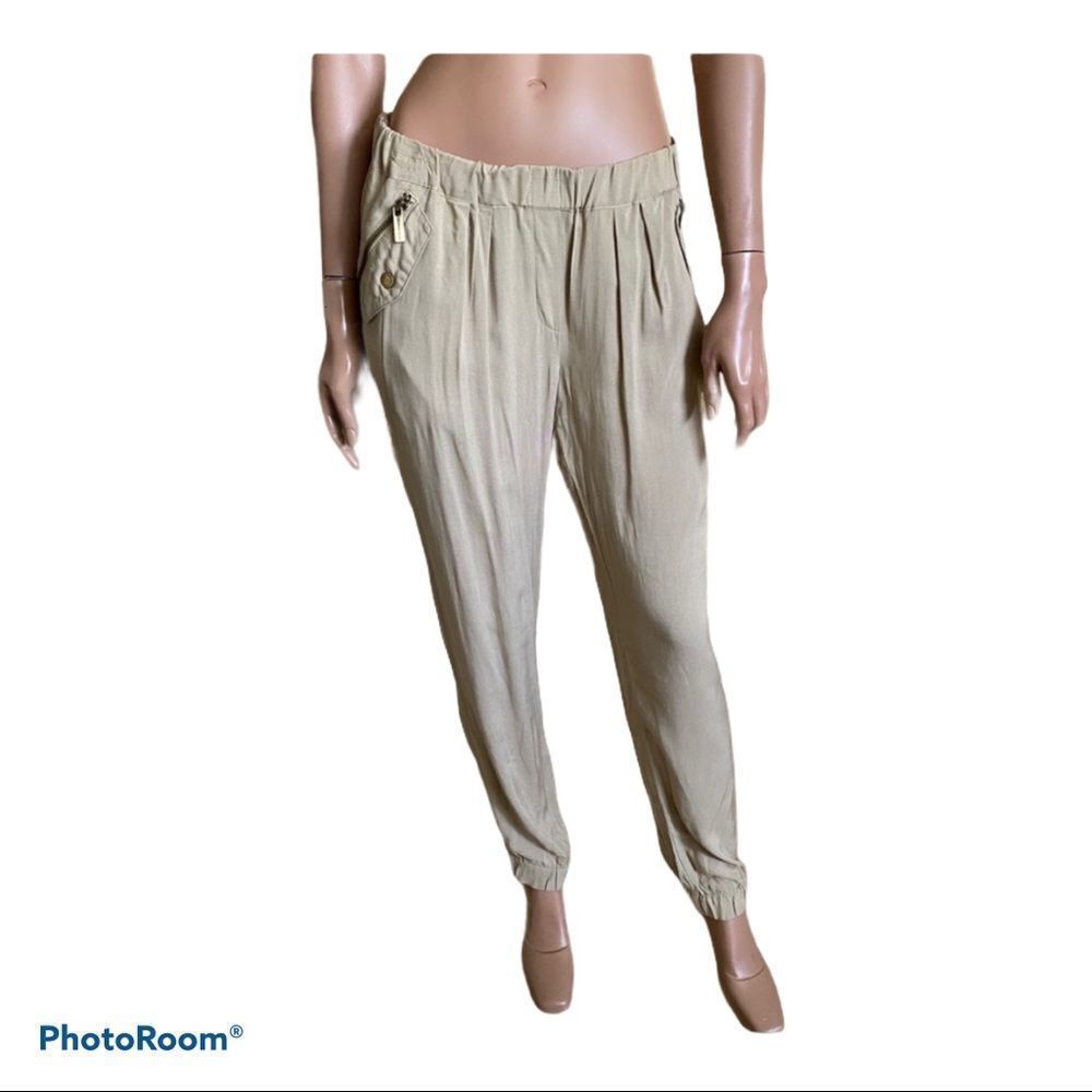 Michael Michael Kors tan joggers pants 4